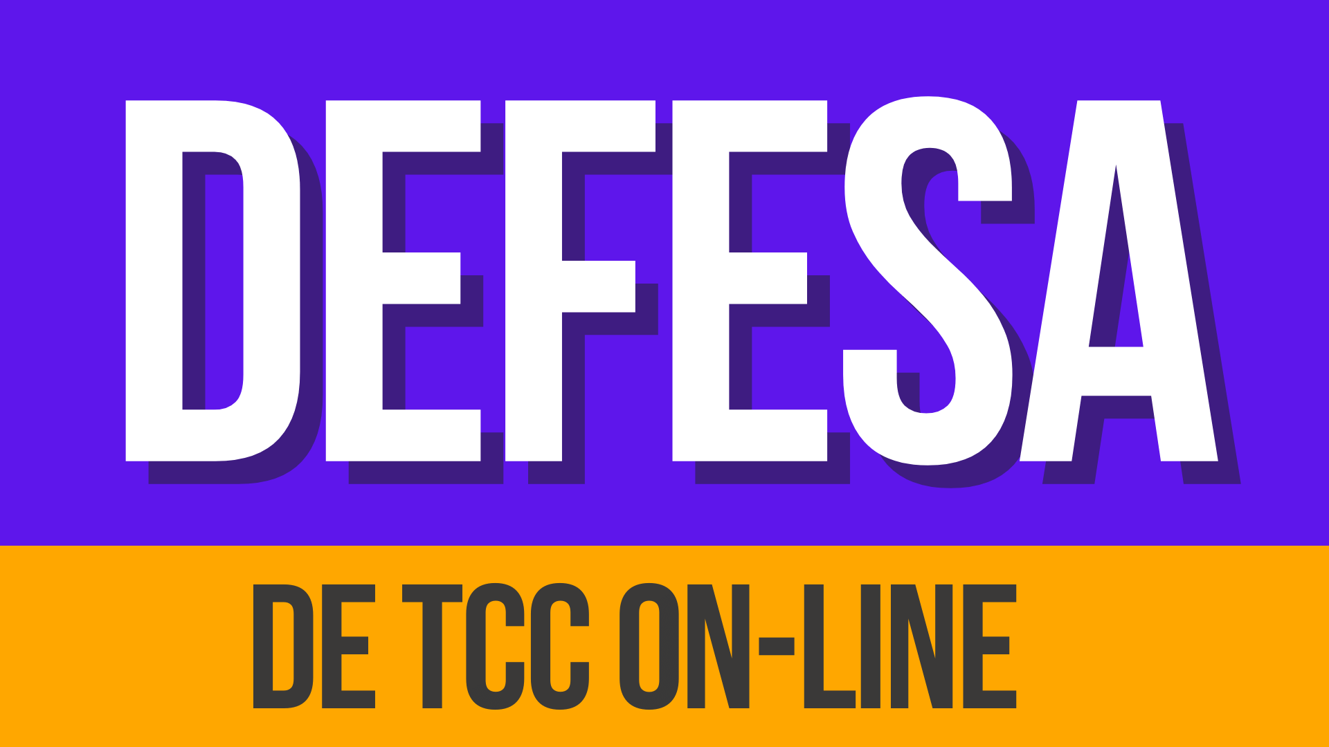 Como Fazer Defesa de TCC On-line