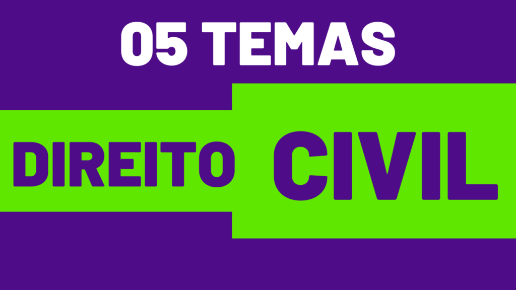 5 Ideias Para Temas TCC Direito Civil em 2024 Meu Tcc Na Prática