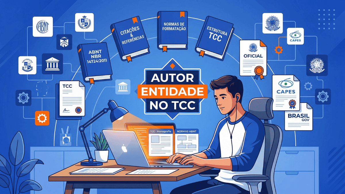Como Citar Autor Entidade no TCC ABNT + Exemplos