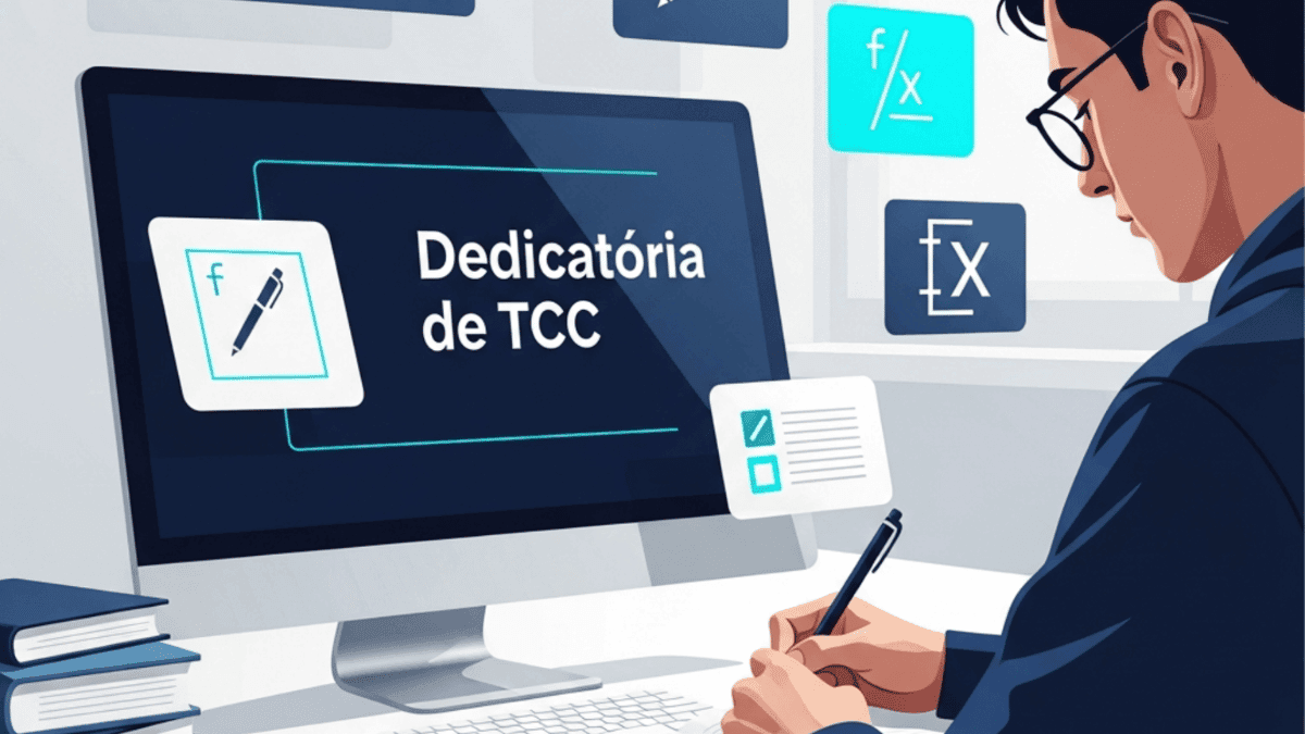 Como Fazer Dedicatória de TCC: Guia Prático de Formatação (Com Exemplos)