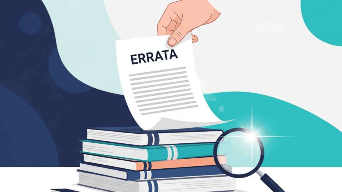 Como Usar Errata em Trabalhos Acadêmicos ABNT