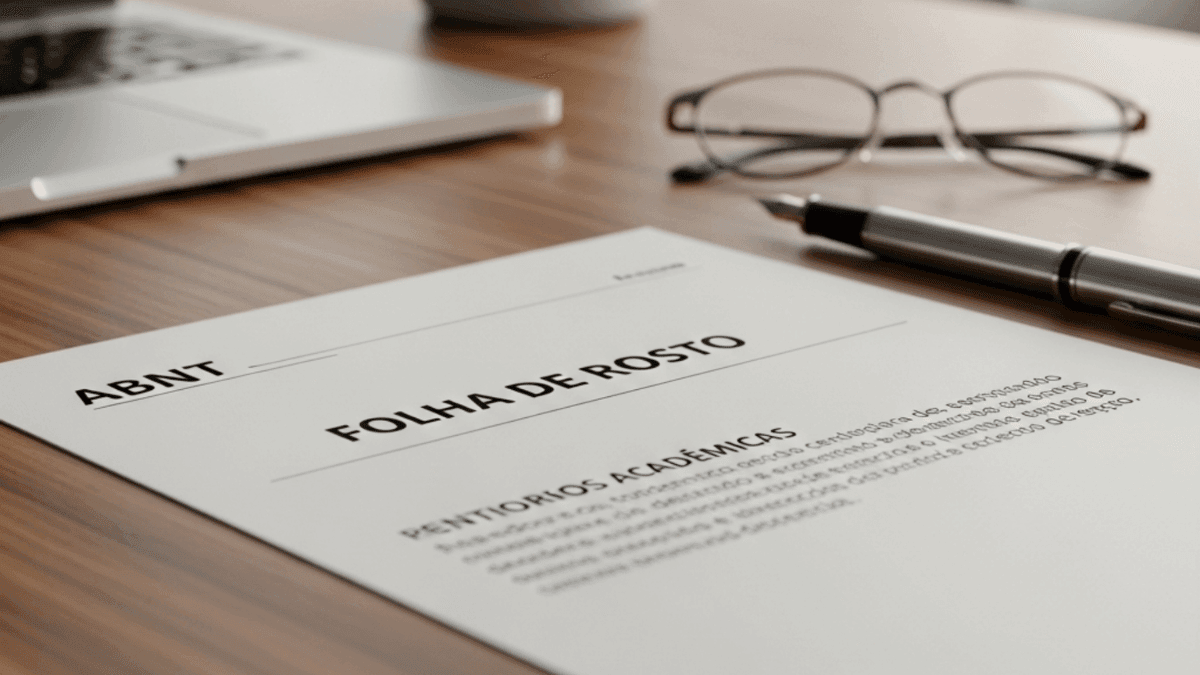 Folha de Rosto Normas ABNT: Tudo Que Você Precisa Saber