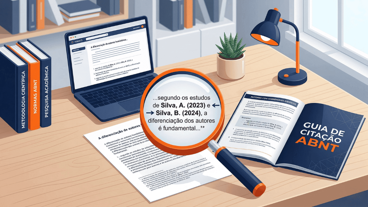 Sobrenomes Iguais ABNT: Guia Completo de Citação